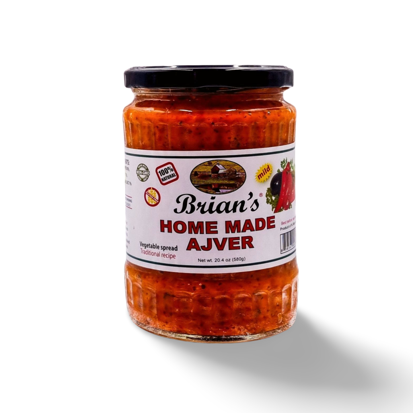 Brian’s Mild Home Made Ajvar 560g