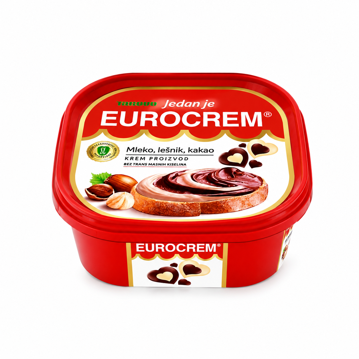 SL Eurocrem – Milk & Cocoa Hazelnut Spread 500g