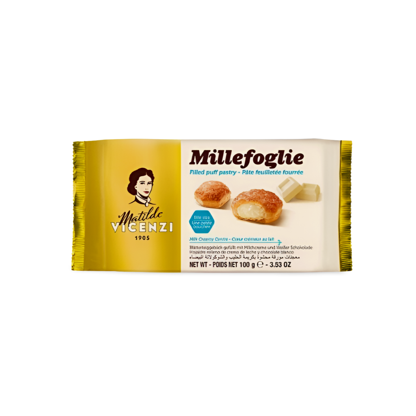 Millefoglie with Milk Cream Vicenzi 100gm