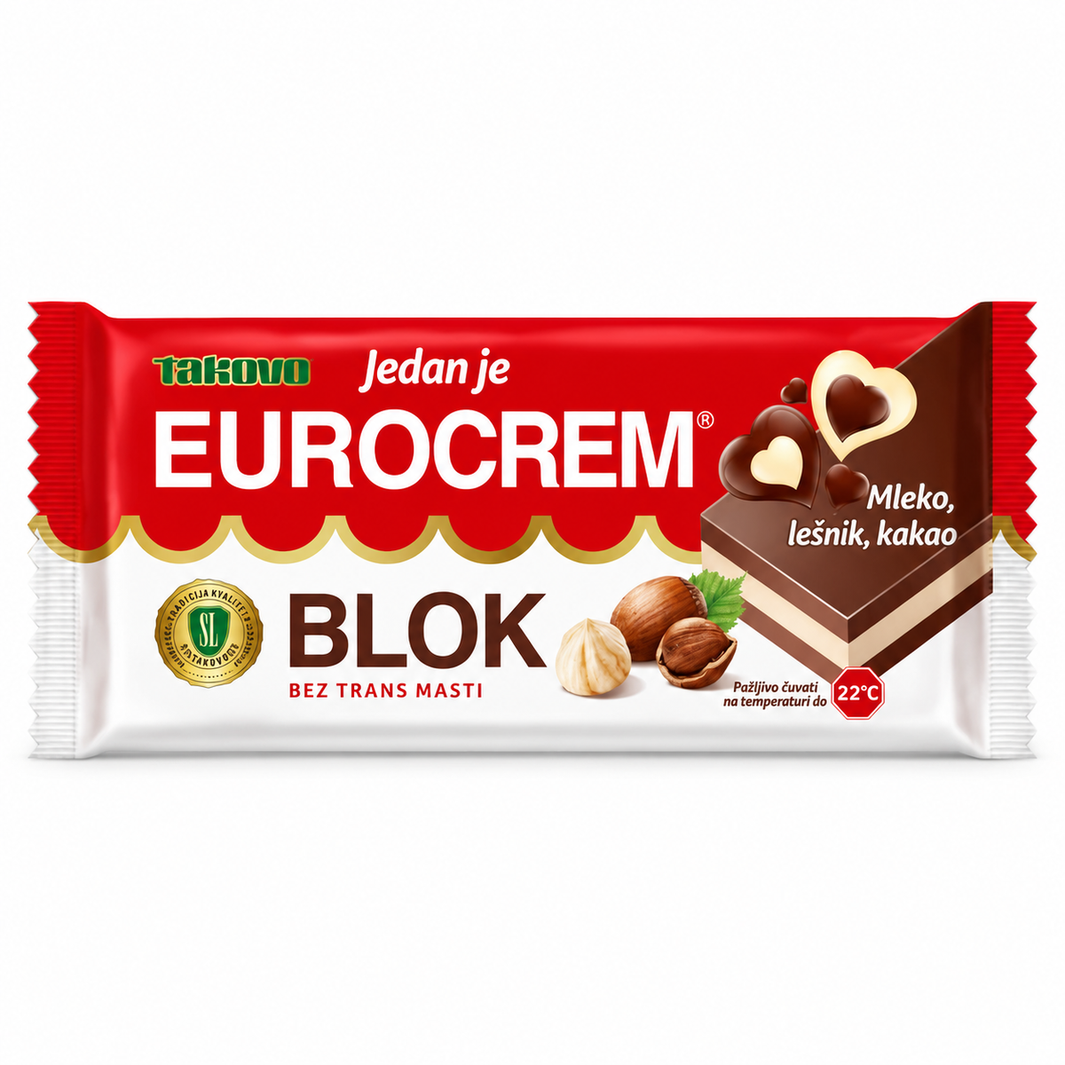 Eurocrem Blok 90g
