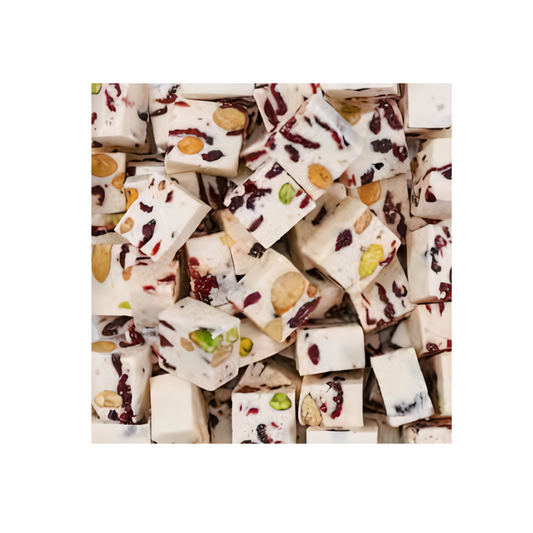 Cranberry Almond Pistachio Nut Nougat 200g