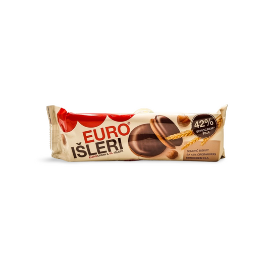 Euro Išleri – Filled Biscuit with Eurocrem 125g (Best Before 09/09/25)