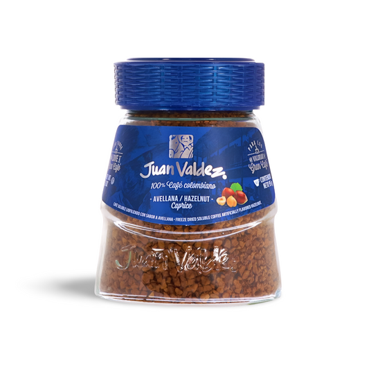 Juan Valdez Freeze Dried Soluble Coffee - Hazelnut 95g