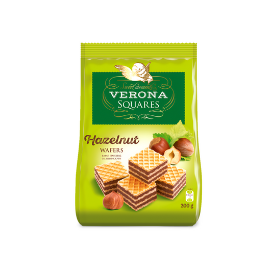 Wafers Verona Hazelnut Cream 200g