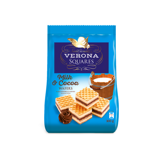Wafers Verona Milk & Cocoa Wafers 200g