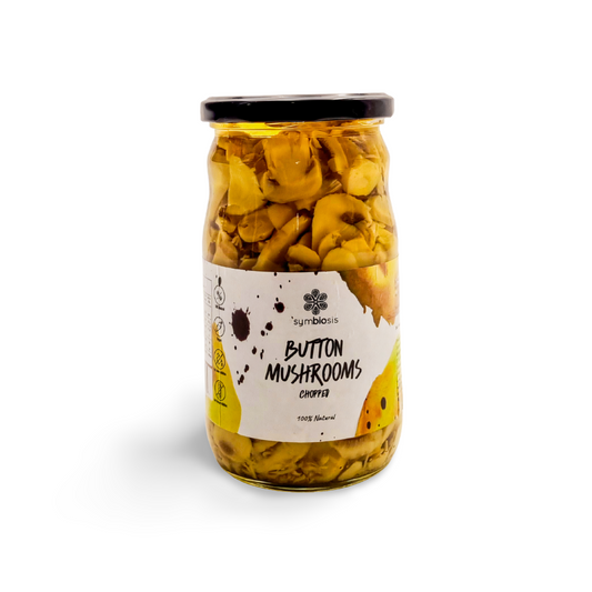 Pickled Button Mushrooms - Chopped 680g