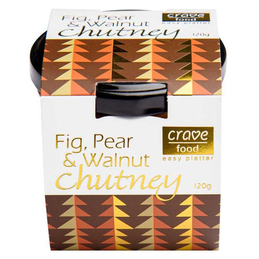 Fig, Pear & Walnut Chutney 120g