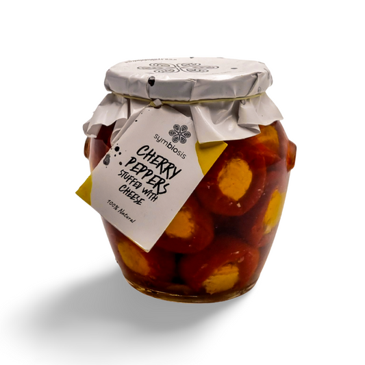 Cherry Peppers Stuffed With Cheese - Red 560g
