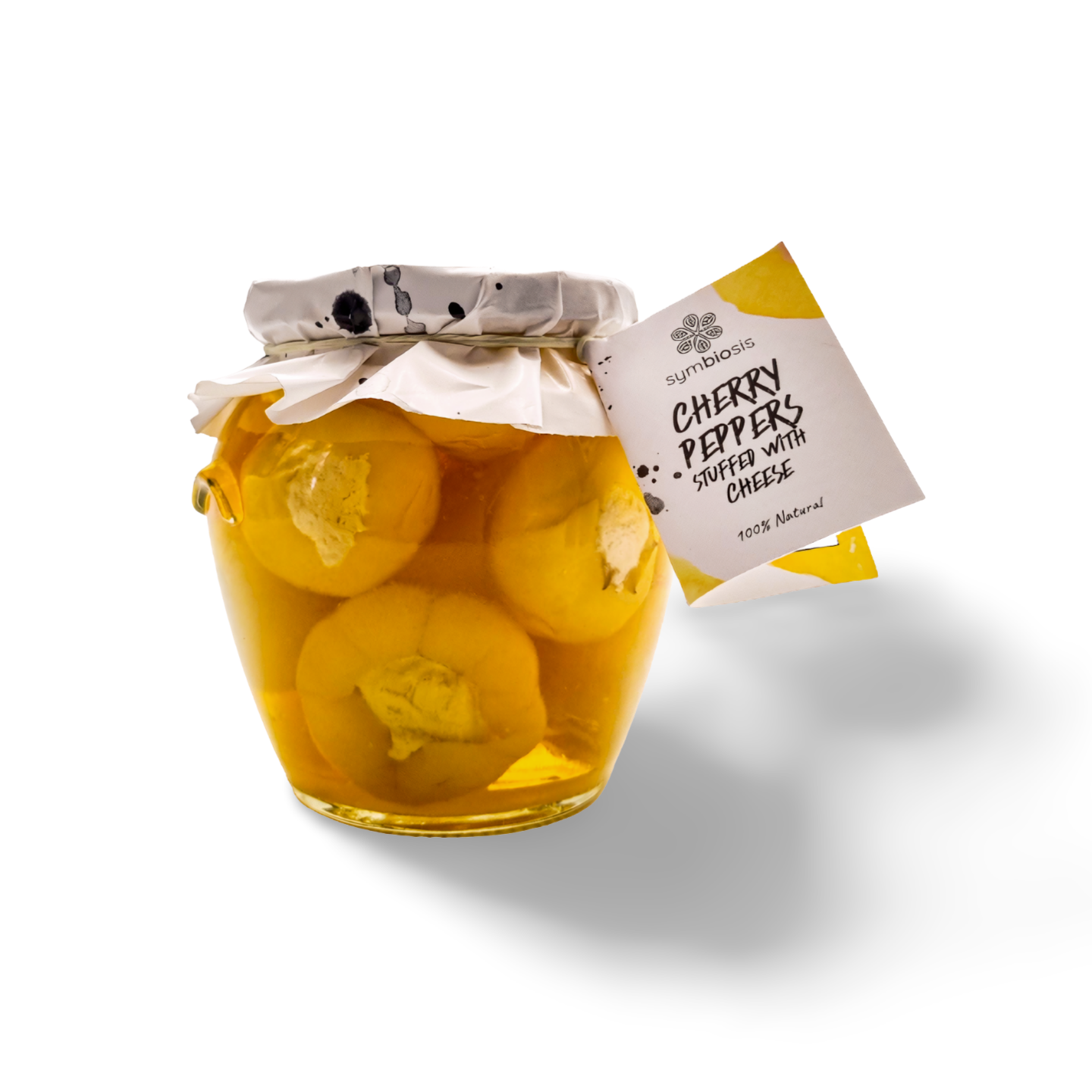 Cherry Peppers Stuffed With Cheese - Yellow 560g